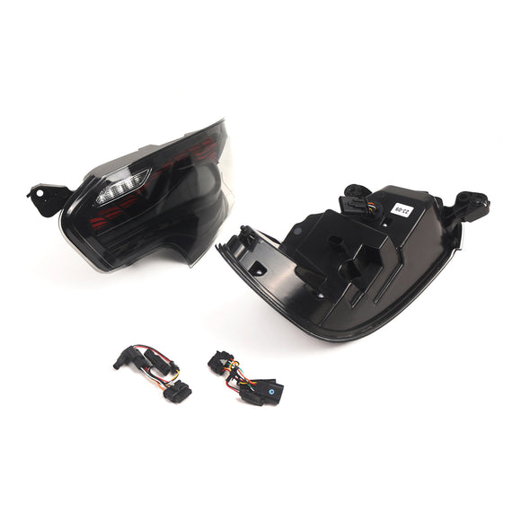 L&R Conjunto de luces traseras LED ahumadas para BMW Serie 2 F22 F23 F87 14-20