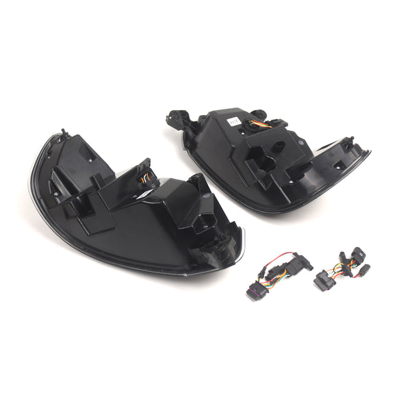L&R Conjunto de luces traseras LED ahumadas para BMW Serie 2 F22 F23 F87 14-20