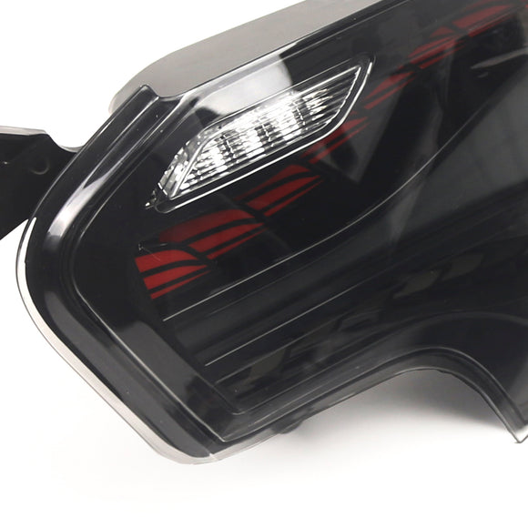 L&R Conjunto de luces traseras LED ahumadas para BMW Serie 2 F22 F23 F87 14-20