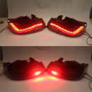 L&R Conjunto de luces traseras LED ahumadas para BMW Serie 2 F22 F23 F87 14-20-14