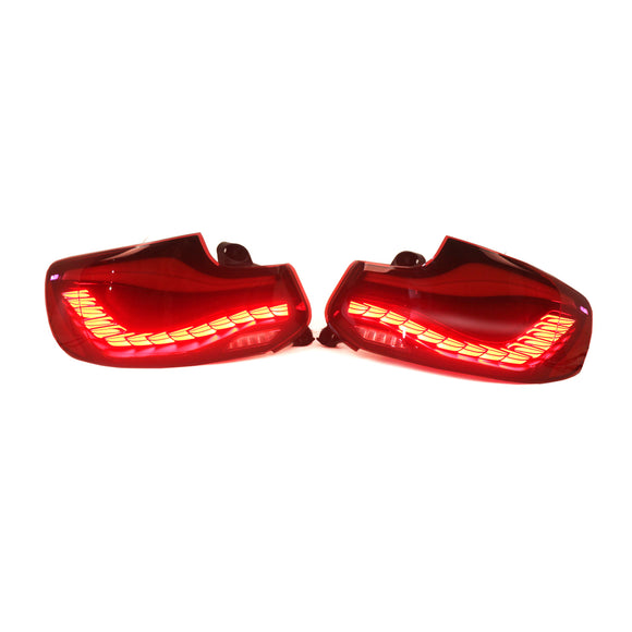 L&R Red LED Tail Lights Rear Lamp Assembly For BMW 2 Series F22 F23 F87 14-20