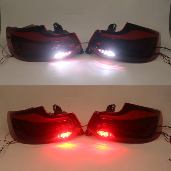 L&R Red LED Tail Lights Rear Lamp Assembly For BMW 2 Series F22 F23 F87 14-20