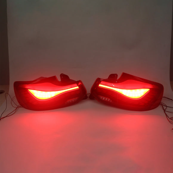 L&R Red LED Tail Lights Rear Lamp Assembly For BMW 2 Series F22 F23 F87 14-20