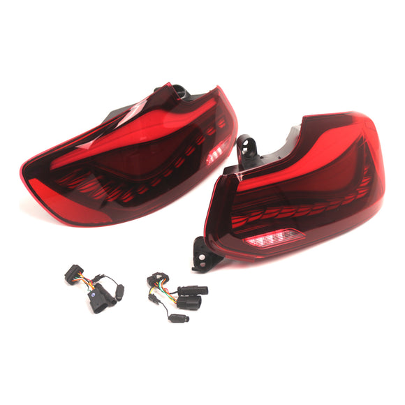 L&R Red LED Tail Lights Rear Lamp Assembly For BMW 2 Series F22 F23 F87 14-20