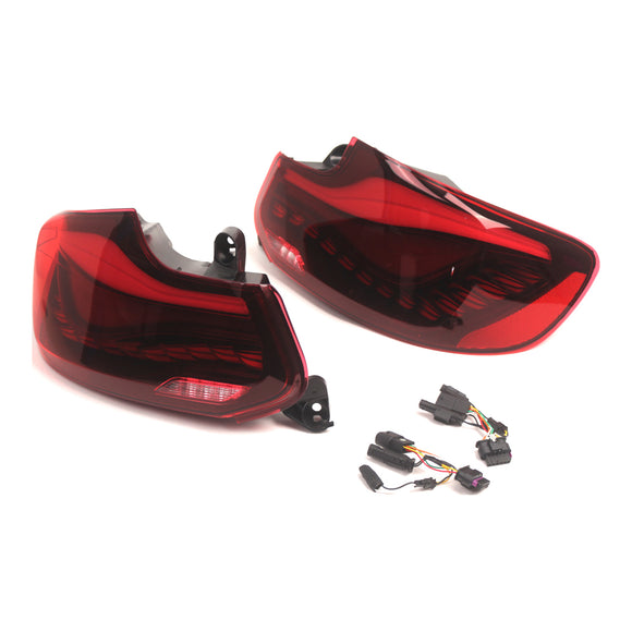 L&R Red LED Tail Lights Rear Lamp Assembly For BMW 2 Series F22 F23 F87 14-20