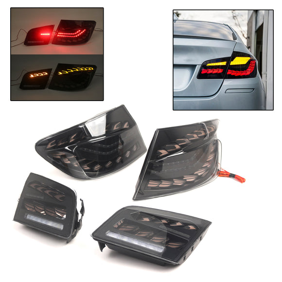 L&R Savunväriset LED-takavalot, takavalojen kokoonpano BMW 5F10 F18 M5 2010-2016