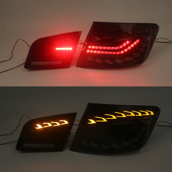 L&R Savunväriset LED-takavalot, takavalojen kokoonpano BMW 5F10 F18 M5 2010-2016