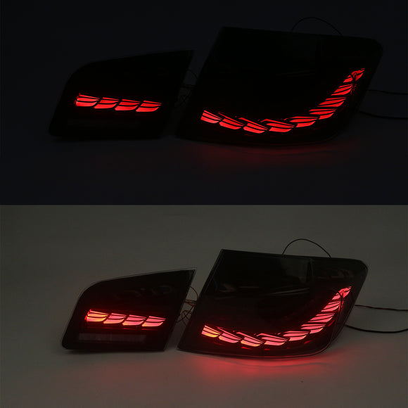 L&R Savunväriset LED-takavalot, takavalojen kokoonpano BMW 5F10 F18 M5 2010-2016
