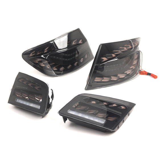 L&R Savunväriset LED-takavalot, takavalojen kokoonpano BMW 5F10 F18 M5 2010-2016