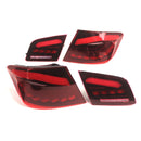L&R Red LED Tail Lights Rear Lamp Assembly For BMW 5 F10 F18 M5 2010-2016-8