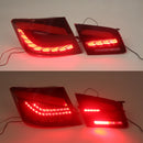 L&R Red LED Tail Lights Rear Lamp Assembly For BMW 5 F10 F18 M5 2010-2016-12