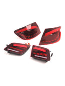 L&R Red LED Tail Lights Rear Lamp Assembly For BMW 5 F10 F18 M5 2010-2016-15