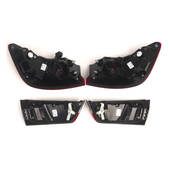 L&R Punaiset LED-takavalot, takavalaisinkokoonpano BMW 330 340 G20 G80 M3 3-sarjaan