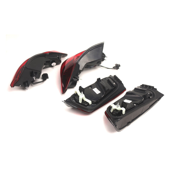 L&R Punaiset LED-takavalot, takavalaisinkokoonpano BMW 330 340 G20 G80 M3 3-sarjaan
