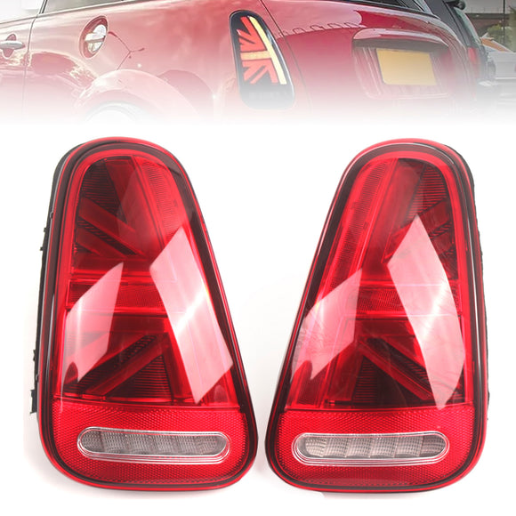 L&R LED Tail lights w/ Turn Signal Lamps For BMW Mini Cooper R50 R52 R53