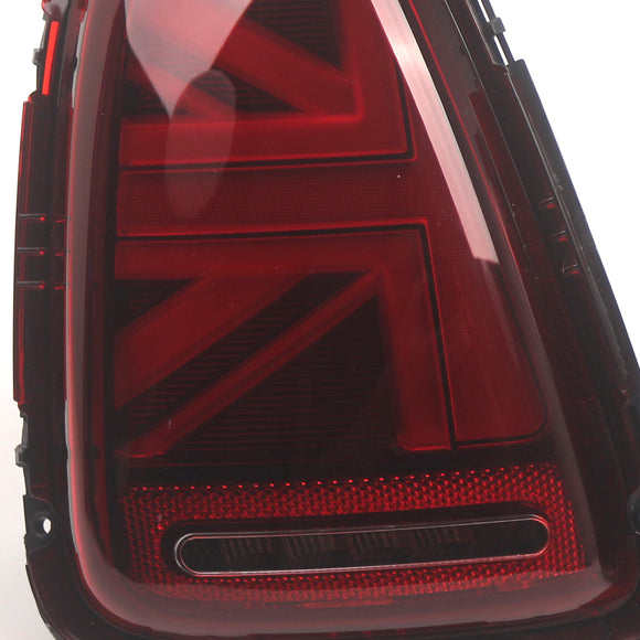 L&R Lampy tylne LED do BMW Mini R56 R57 R58 R59 Cooper S 2007-2015 CZERWONE