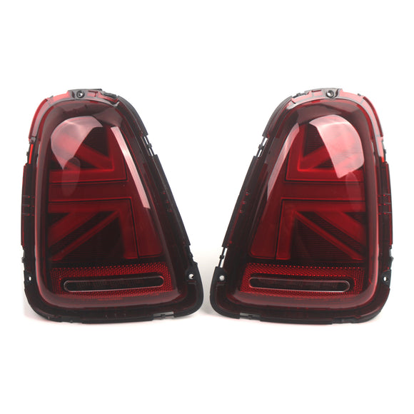 L&R Lampy tylne LED do BMW Mini R56 R57 R58 R59 Cooper S 2007-2015 CZERWONE