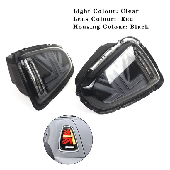 L&R LED Tail lights Lamps For BMW Mini R56 R57 R58 R59 Cooper S 2007-2015 Grey