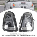 L&R LED Tail lights Lamps For BMW Mini R56 R57 R58 R59 Cooper S 2007-2015 Grey-1