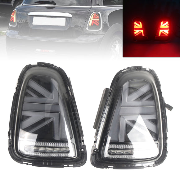 L&R LED Tail lights Lamps For BMW Mini R56 R57 R58 R59 Cooper S 2007-2015 Grey