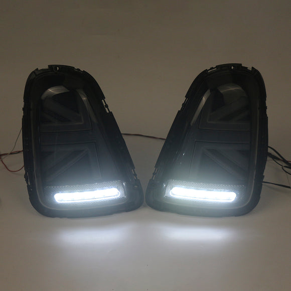 L&R LED Tail lights Lamps For BMW Mini R56 R57 R58 R59 Cooper S 2007-2015 Grey