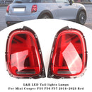 L&R Luces traseras LED para Mini Cooper F55 F56 F57 2014-2023, color rojo.-2