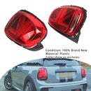 L&R Luces traseras LED para Mini Cooper F55 F56 F57 2014-2023, color rojo.-3