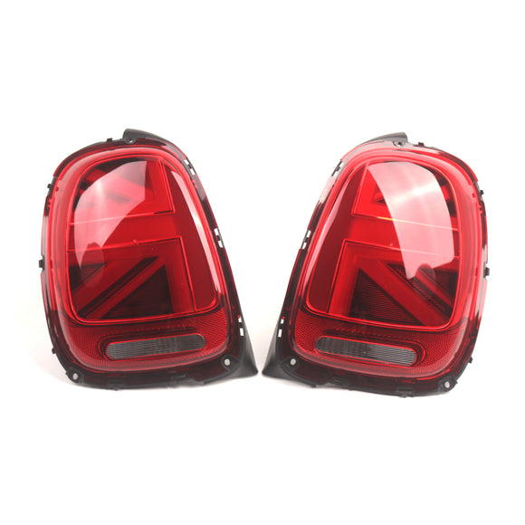 L&R Luces traseras LED para Mini Cooper F55 F56 F57 2014-2023, color rojo.