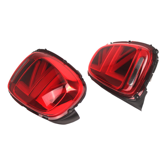 L&R Luces traseras LED para Mini Cooper F55 F56 F57 2014-2023, color rojo.
