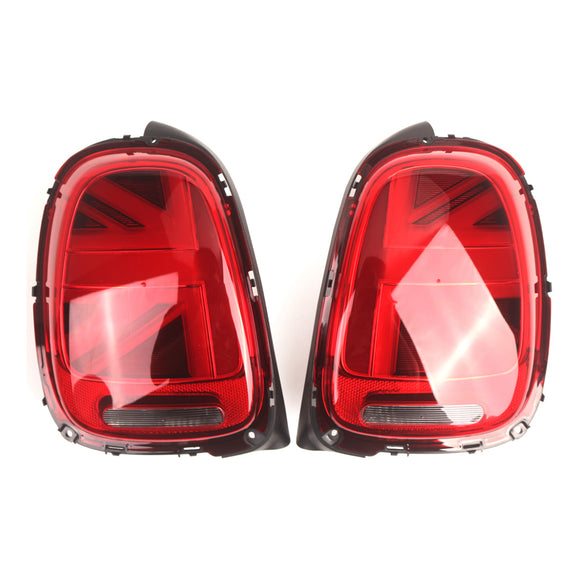 L&R Luces traseras LED para Mini Cooper F55 F56 F57 2014-2023, color rojo.