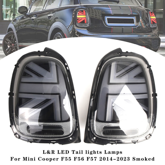 L&R LED-achterlichten voor Mini Cooper F55 F56 F57 2014-2023, getint