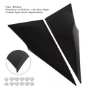 2 uds molduras de cuarto trasero 62505-47012 62506-47012 para Toyota Prius 2016-2022-5