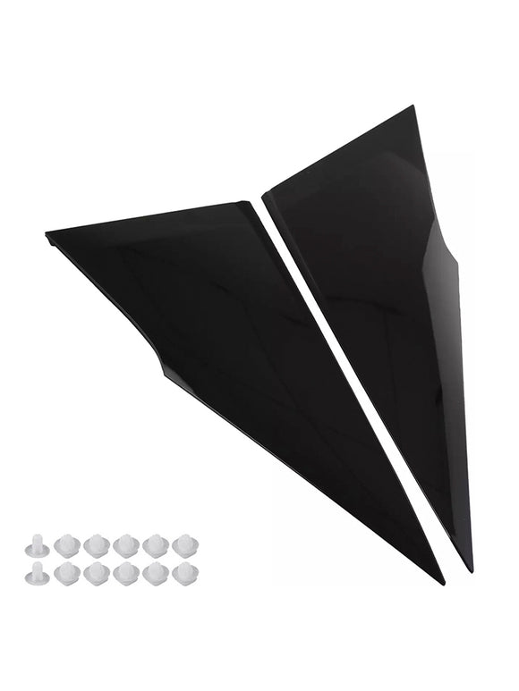 2 uds molduras de cuarto trasero 62505-47012 62506-47012 para Toyota Prius 2016-2022