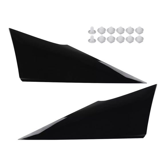 2 uds molduras de cuarto trasero 62505-47012 62506-47012 para Toyota Prius 2016-2022