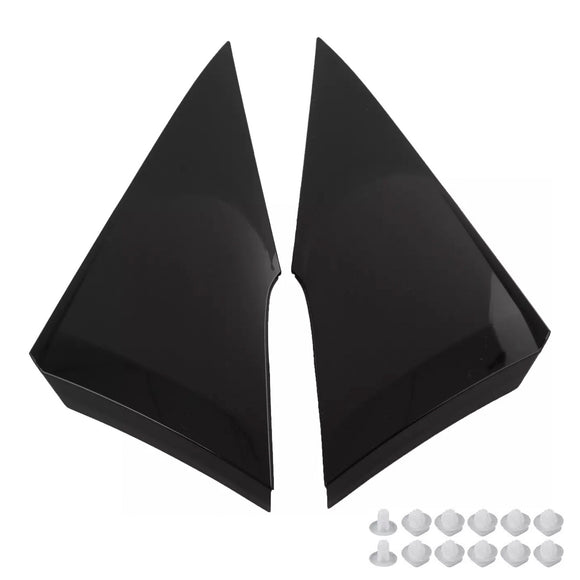 2 uds molduras de cuarto trasero 62505-47012 62506-47012 para Toyota Prius 2016-2022