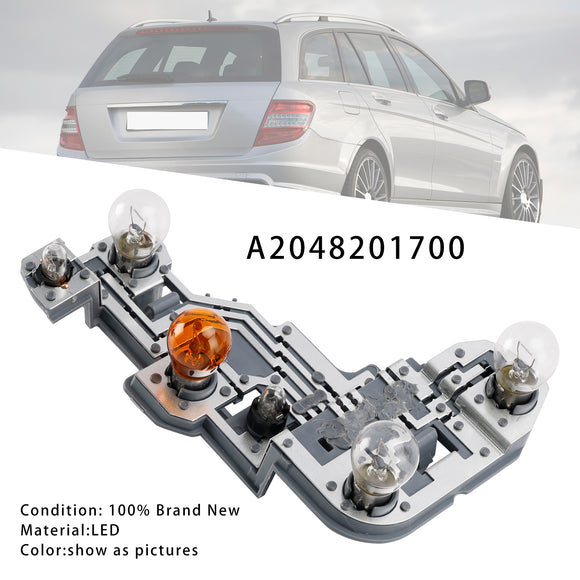 Support d'ampoule de feu arrière gauche A2048201700 pour mercedes-benz S204 C Estate 07-10