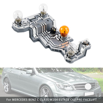 Mercedes Benz C-CLASS S204 Estate 2007-2011 Left Rear Lamp Bulb Holder A2048201700