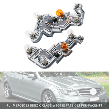2007-2011 Mercedes Benz C-CLASS S204 Estate Left + Right Rear Lamp Bulb Holder 2048201700 2048203764