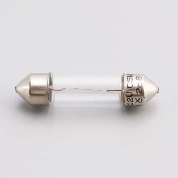 10 Uds. Bombilla tubular para luz de coche C5W SV8.5 36MM 6418 12V 5W para OSRAM