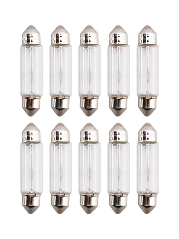 10PCS Car Light Tubular Lamp bulb C5W SV8.5 6421 24V 3W For OSRAM - 0