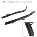 Front Upper Headlight Gasket Seal Left&Right For BMW 5 E39 1995-2000-6