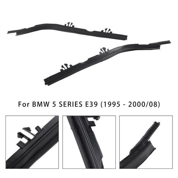 Front Upper Headlight Gasket Seal Left&Right For BMW 5 E39 1995-2000