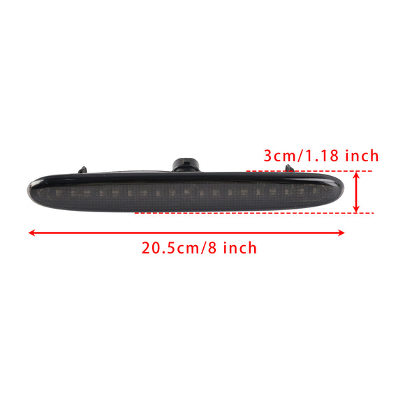 Black LED 3rd Third Brake Stop Light Lamp 28K For Pontiac Solstice 2006-2009