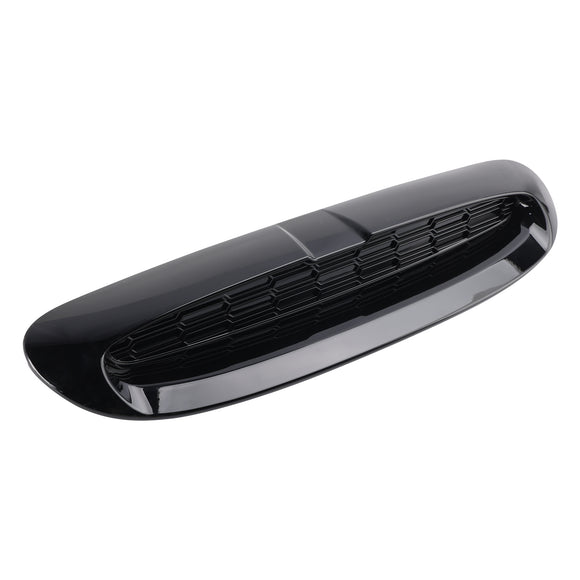 Entrada de ventilación de aire tipo cuchara para capó negro brillante para MINI Cooper S/JCW F54 F55 F56 F57