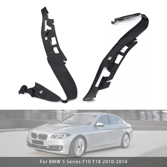 2PCS Frontstoßstange Scheinwerfer Untere Zierleiste für BMW 5er F10 F18 10-14