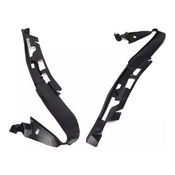 2PCS Front Bumper Headlight Lower Molding Trim For BMW 5 Series F10 F18 2010-2017
