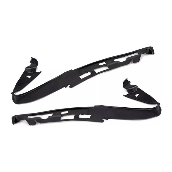 2PCS Frontstoßstange Scheinwerfer Untere Zierleiste für BMW 5er F10 F18 10-14