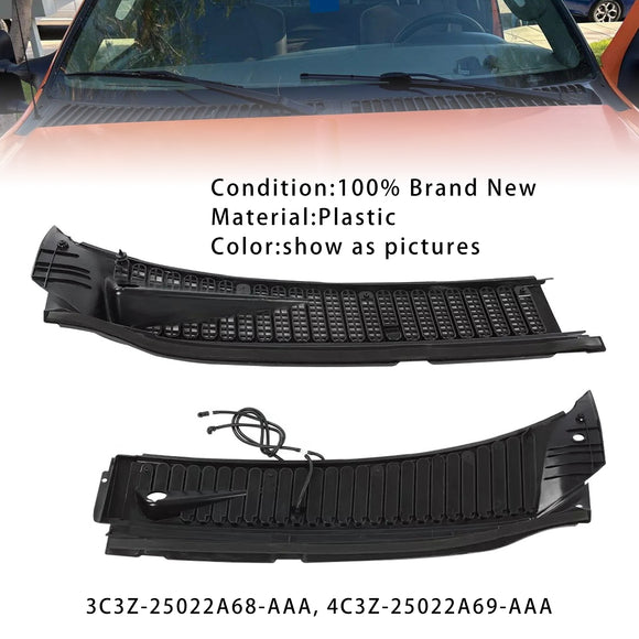 1999-2007 Ford F250 F350 F450 F550 Windshield Wiper Cowl Vent Grille 3C3Z-25022A68-AAA 4C3Z-25022A69-AAA