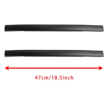 2PCS Roof Drip Molding Trim Left & Right Side Rubber For Toyota Venza LE 2012-2015 / Toyota Venza Base 2009-2011 - 0
