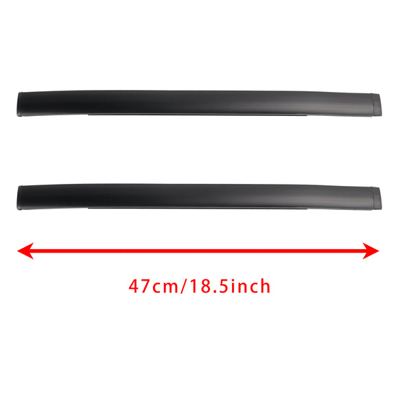 2 uds moldura por goteo de techo moldura izquierda  &  goma lateral derecha para Toyota Venza LE 2012-2015/Toyota Venza Base 2009-2011